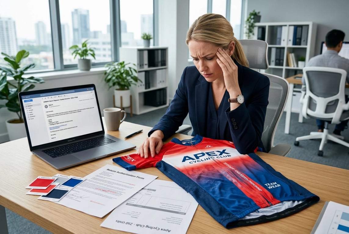 Customer complaint and product return from wrong fabric choice