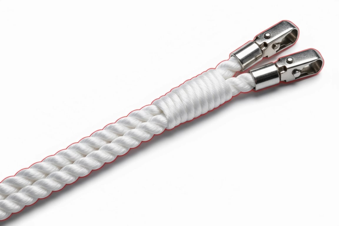 Military-Grade Nylon Flag Rope with 500kg Tensile Strength - Professional Halyard System