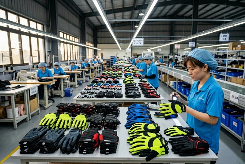 Cycling Gloves Bulk Production