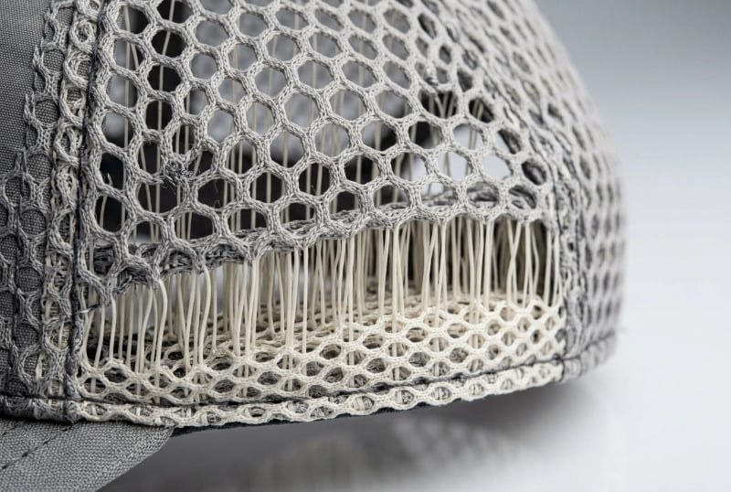 3D Mesh Ventilation - Spacer Mesh Panels with Air Gap Structure