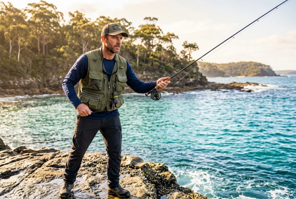 Australian outdoor fishing brand with UV protection apparel