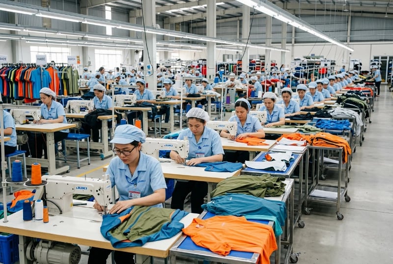 Sewing Production Line with 500+ Skilled Garment Technicians