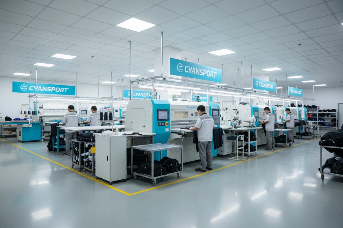 Manufacturing facility tour - production line