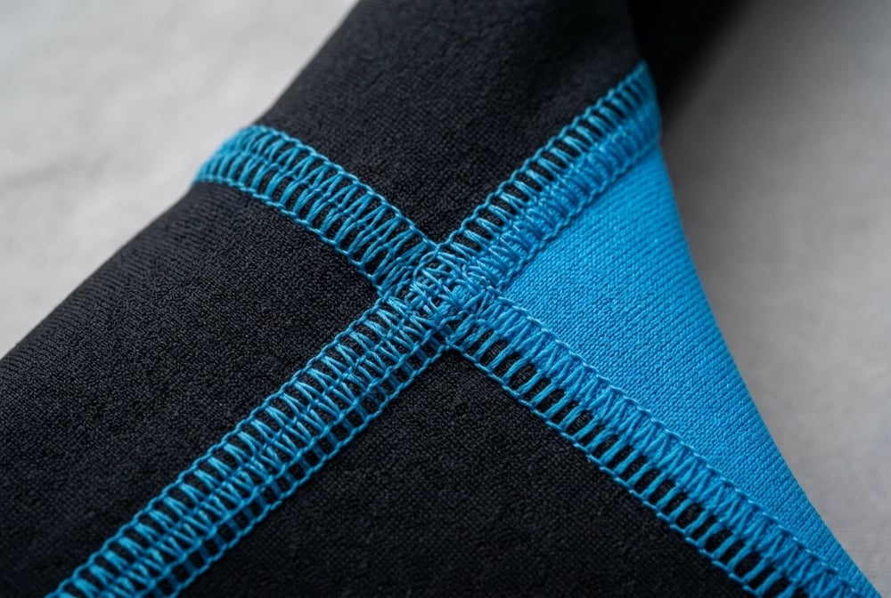 Precision stitching workmanship