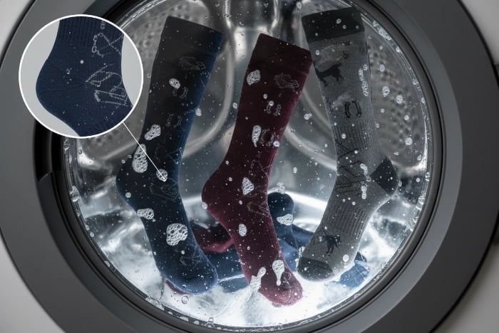 High frequency washing durability