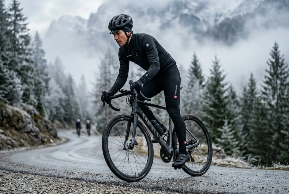 Mid Weight Thermal Bib Tights