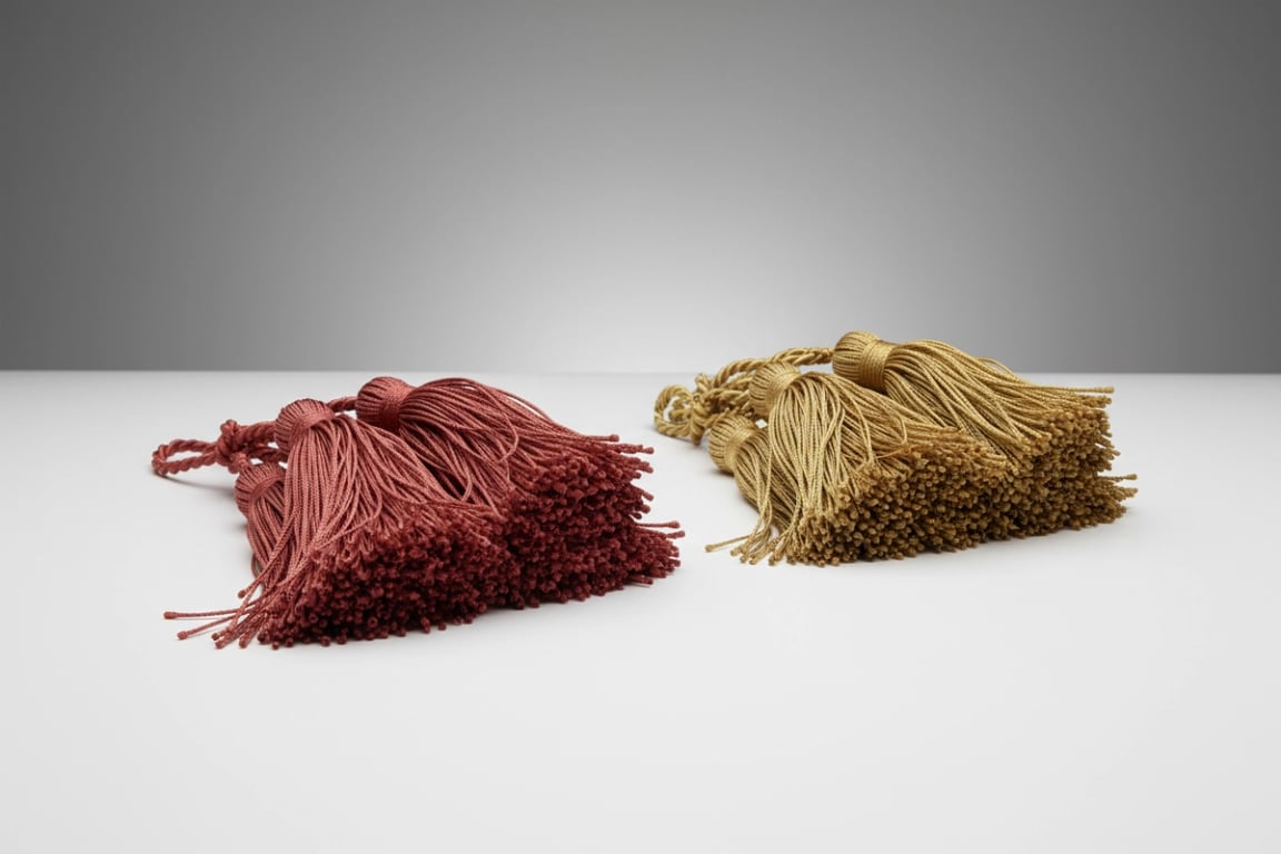 Standard Flag Tassel Comparison - Basic Quality