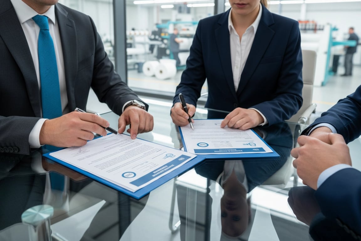 Clear contract terms for German sportswear factory partnership - OEM fitness apparel agreement
