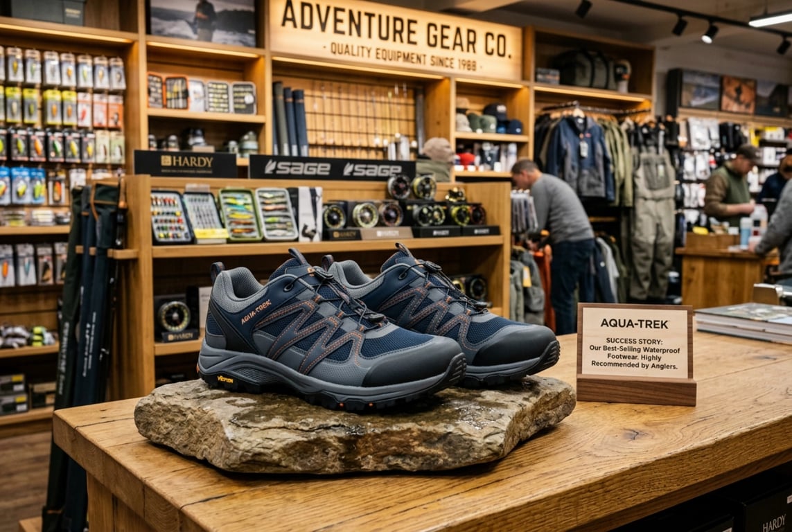 European Outdoor Retailer Success Story - Waterproof Fishing Shoes