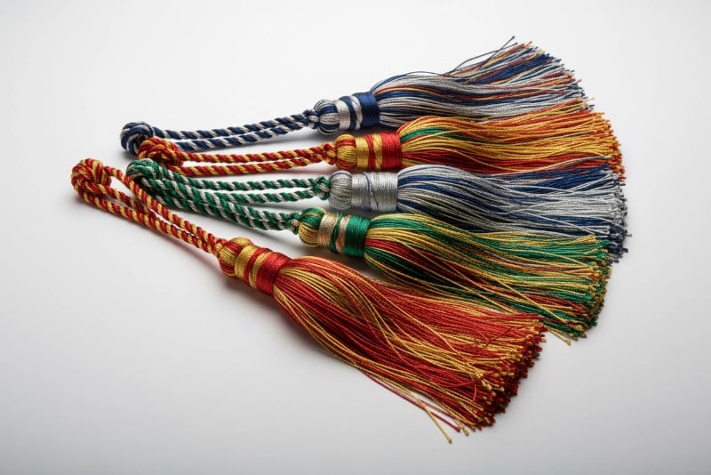 Multi-Color Flag Tassel - Custom Color Combination