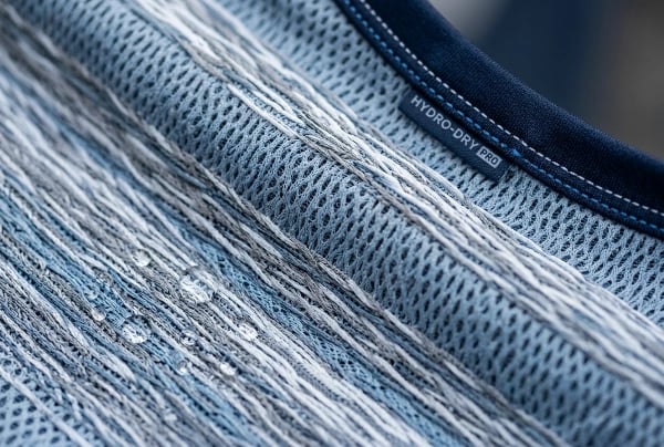 Quick-dry ventilation fabric technology