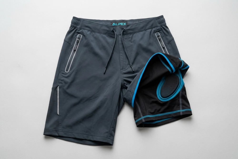 2-in-1 Baggy Cycling Shorts