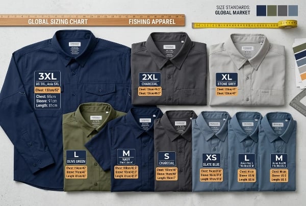 Size and grading system for global markets