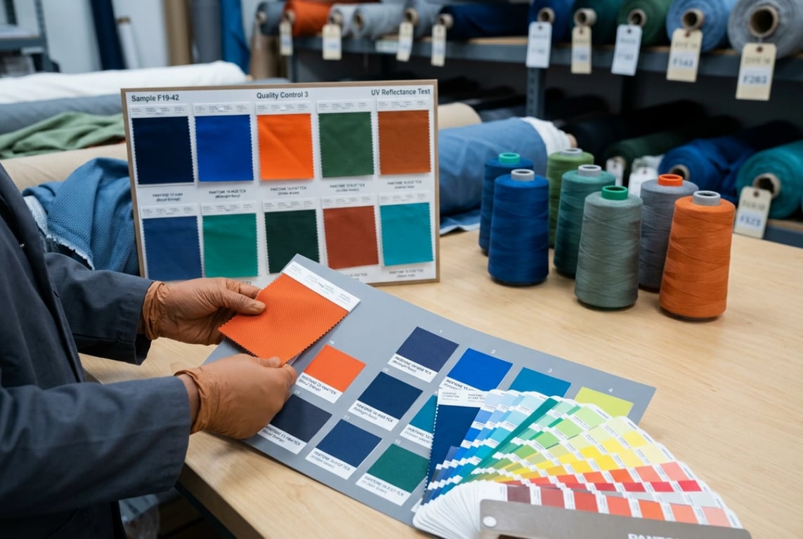 Fabric color matching and dyeing customization