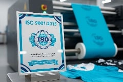 ISO 9001:2015 quality management certification for printing methods