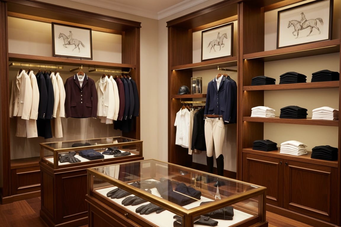 Specialty Equestrian Boutiques - High-end riding apparel stores