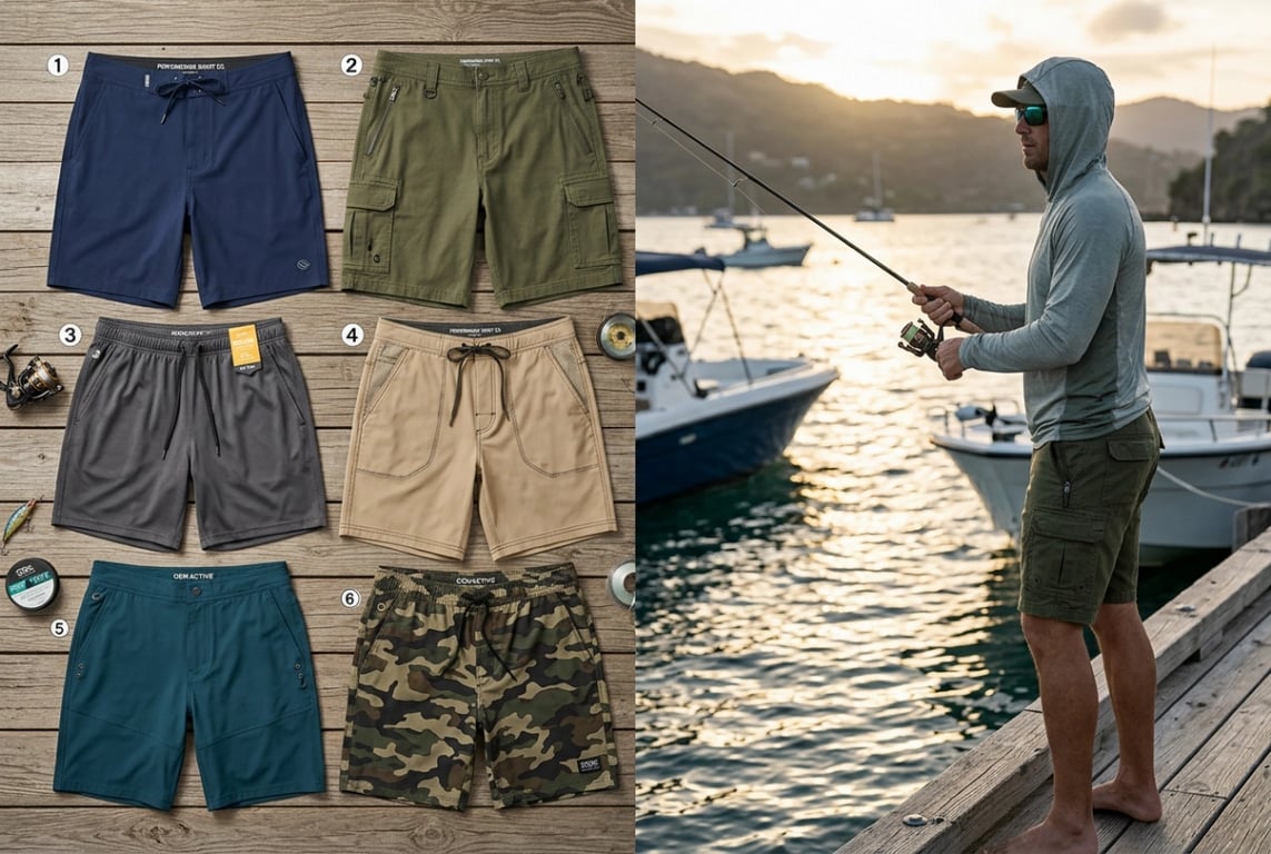 Custom fishing shorts manufacturer