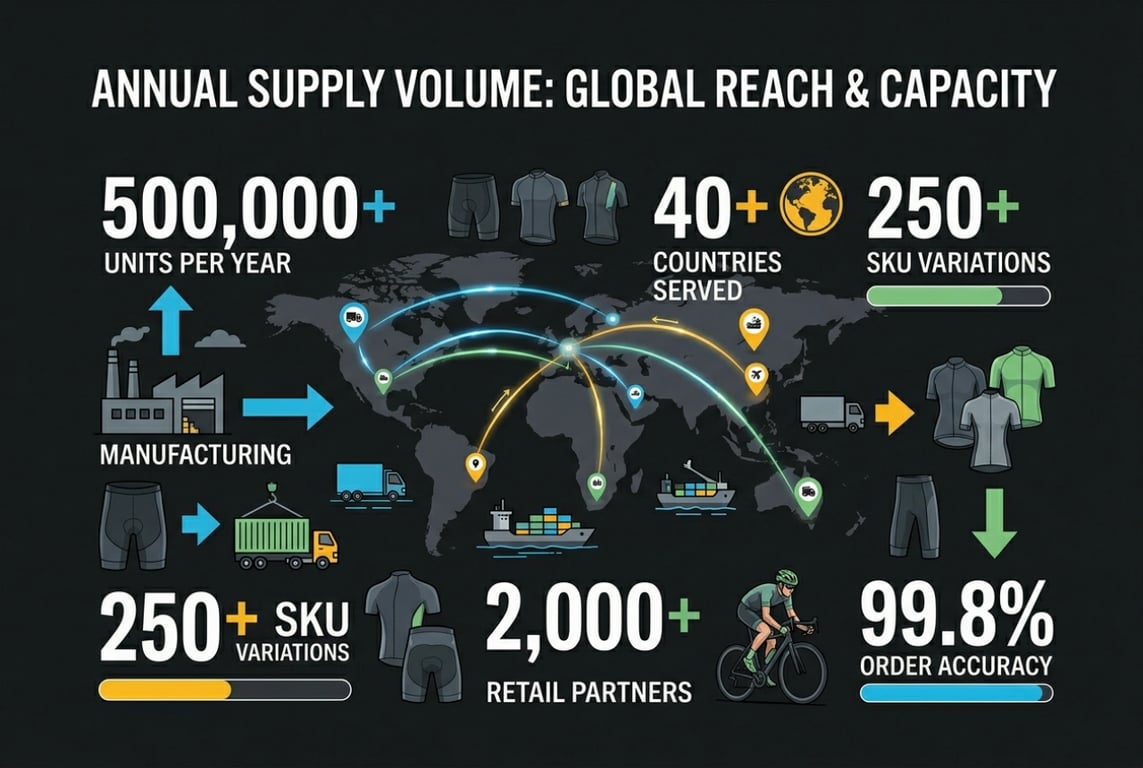 Annual supply volume