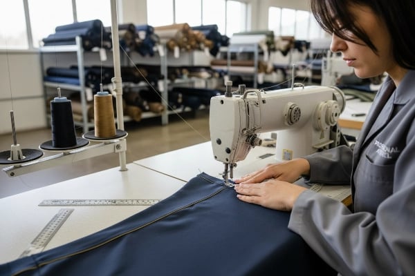 Master seamstress for bulk riding wear