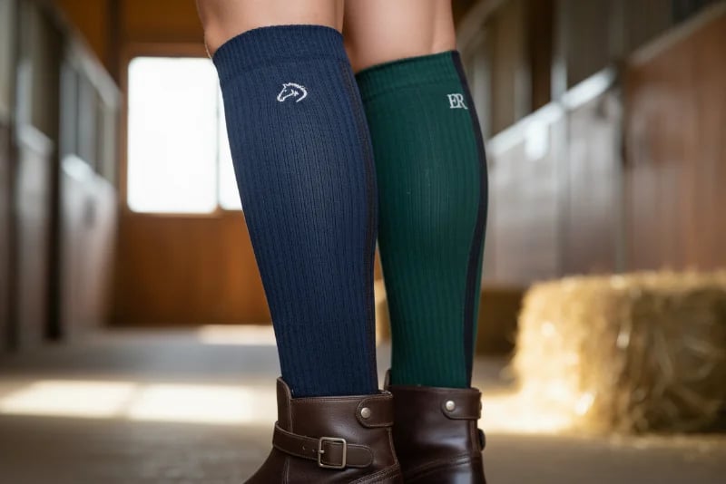 Knee-high riding socks