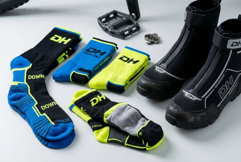 DH Downhill Cycling Socks & Overshoes