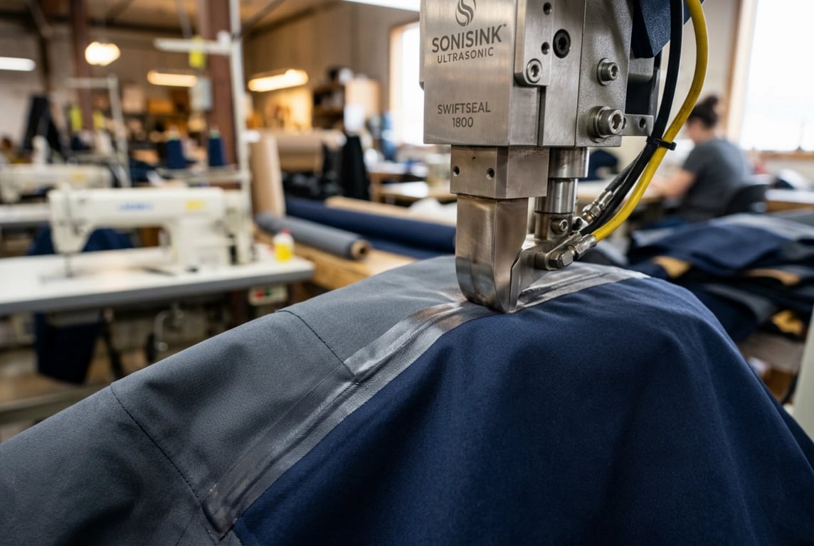 Ultrasonic Seam Sealing Technology for Waterproof Ice Fishing Apparel