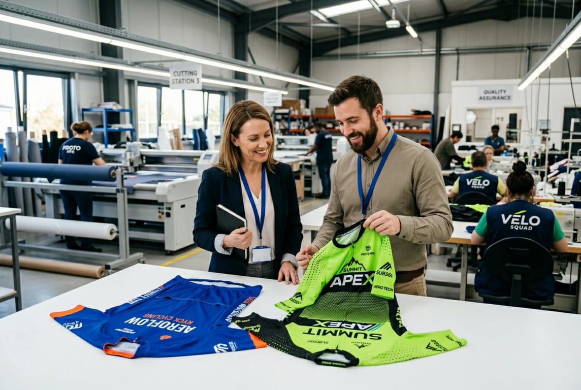 Cycling apparel manufacturing partner