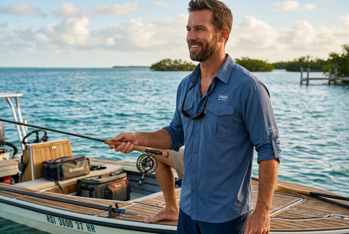 Inshore Fishing Shirts - UPF50+ Quick-Dry Performance