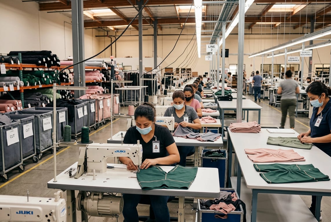 Yoga Vendor factory production line