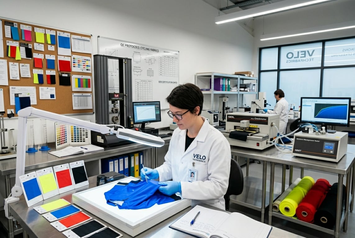 In-house fabric testing lab