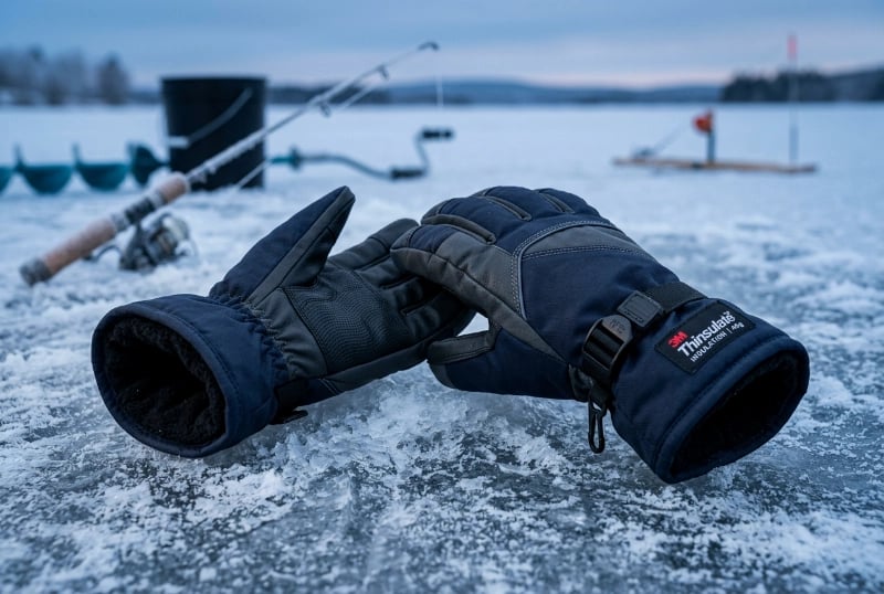 3M Thinsulate insulation for ice fishing gloves