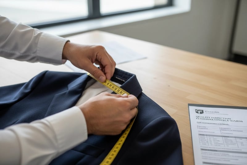 Precise collar measurement and quality control for FEI competition standards