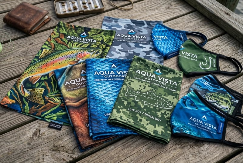 Custom Fishing Neck Gaiter