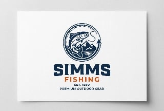 Simms Fishing Brand Logo