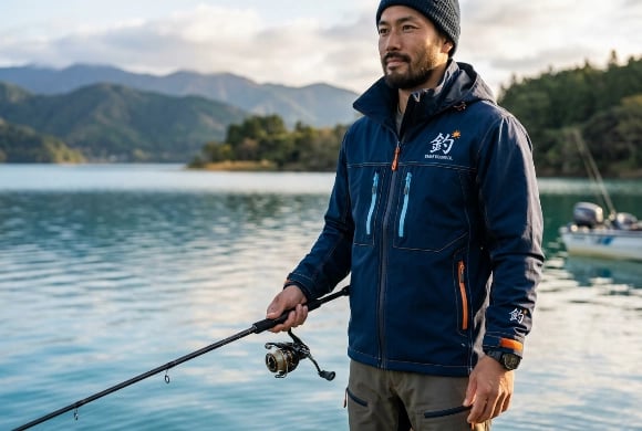 Premium fishing jacket for Japanese brand