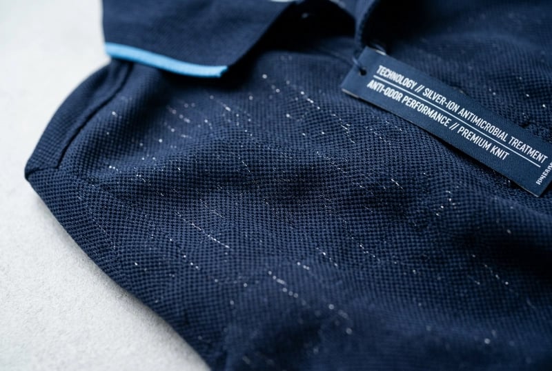 Anti-Odor Silver-Ion Antimicrobial Treatment