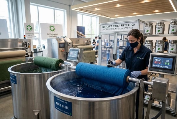 Eco-Friendly Sustainable Dyeing Process