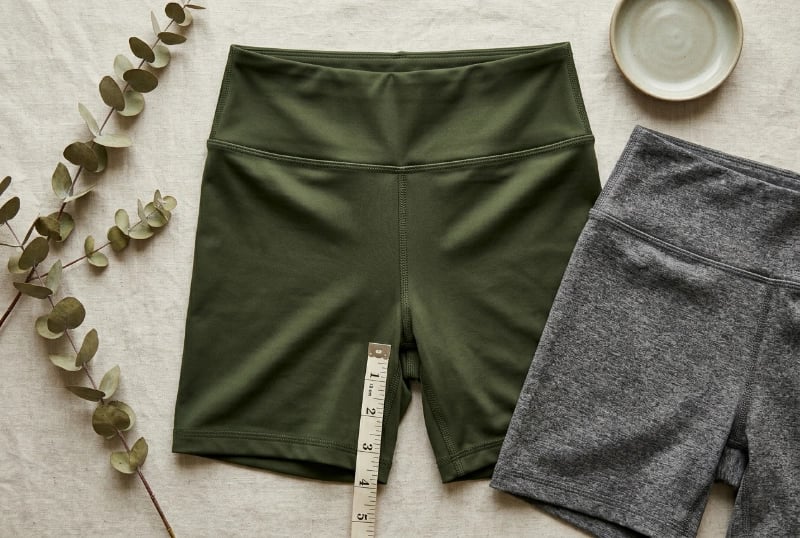 4 inch mid yoga shorts