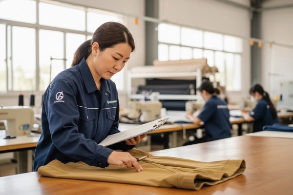 Production manager at breeches factory