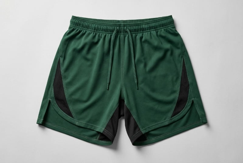 Custom running split shorts