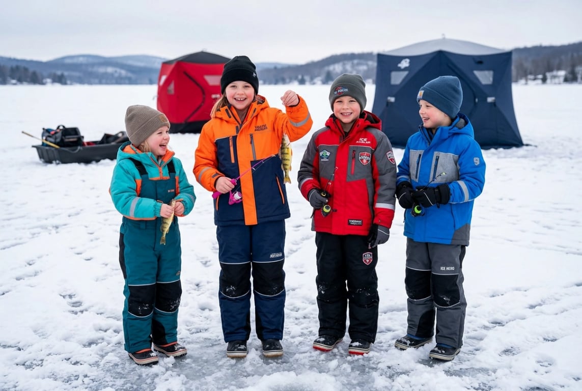 Youth Kids Ice Fishing Apparel