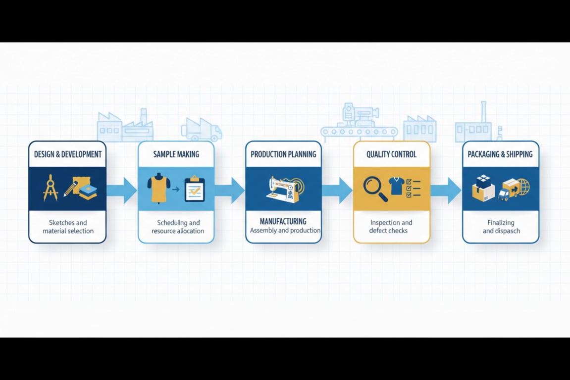 Manufacturing Production Timeline from Design to Delivery