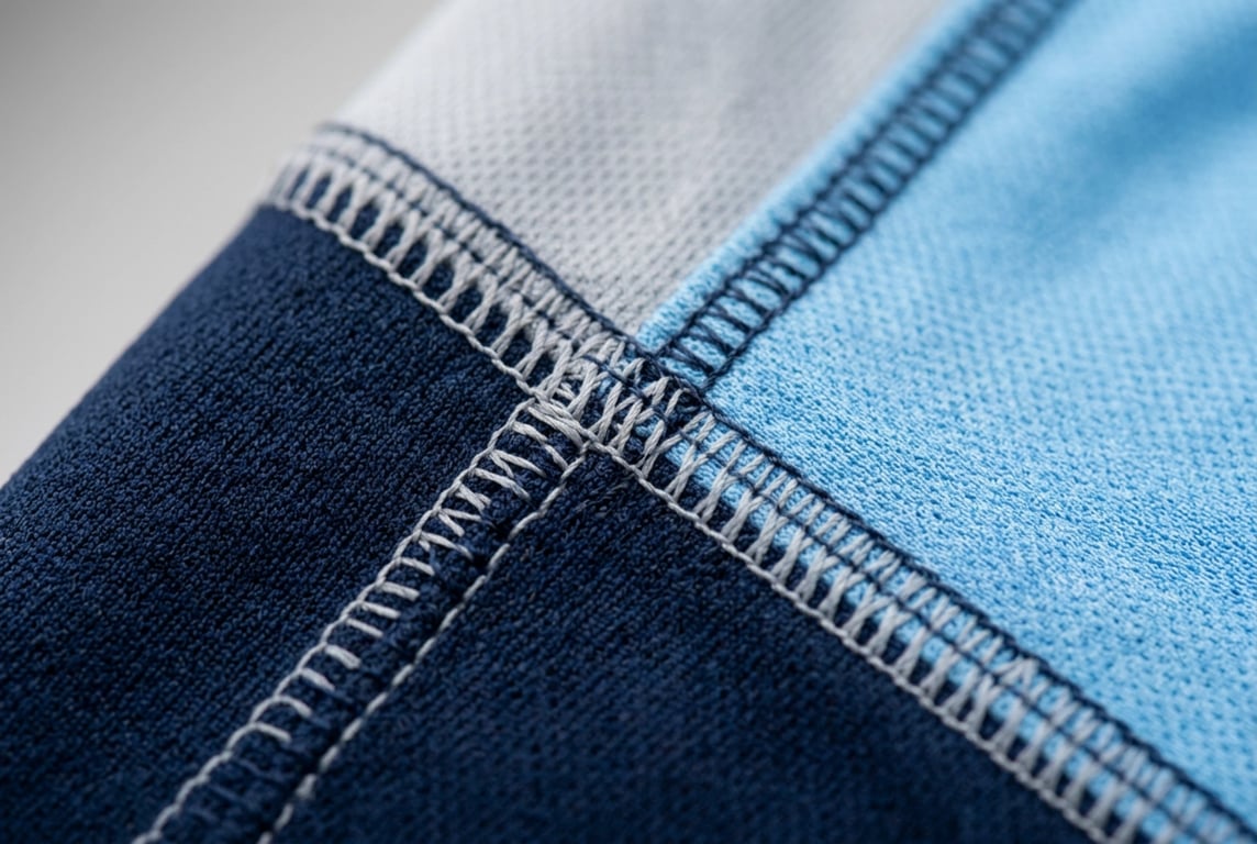 Flatlock Seam Construction - Zero Friction Sewing Technology