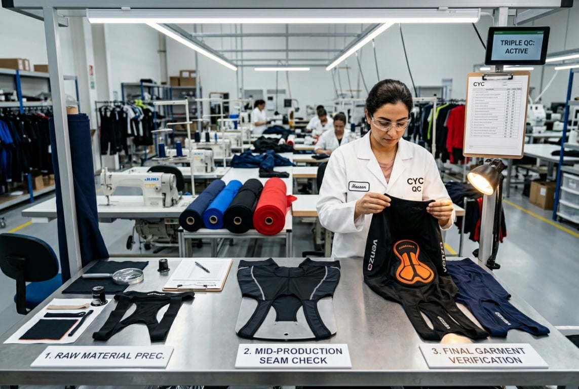 Step 4 — full production with triple QC