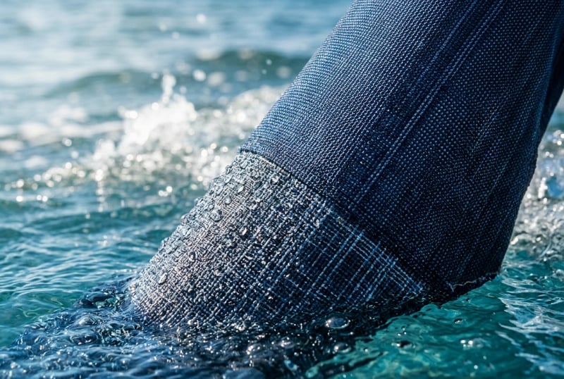 Salt and Chlorine Resistant Fishing Fabric