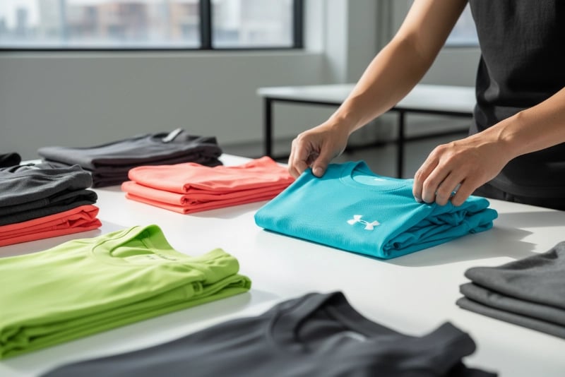 Professional garment folding