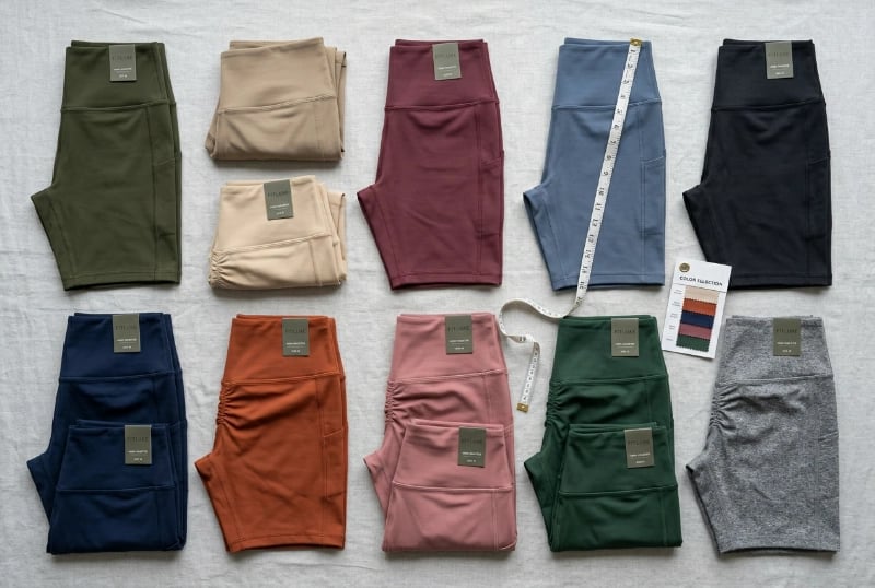 High waistband biker shorts options