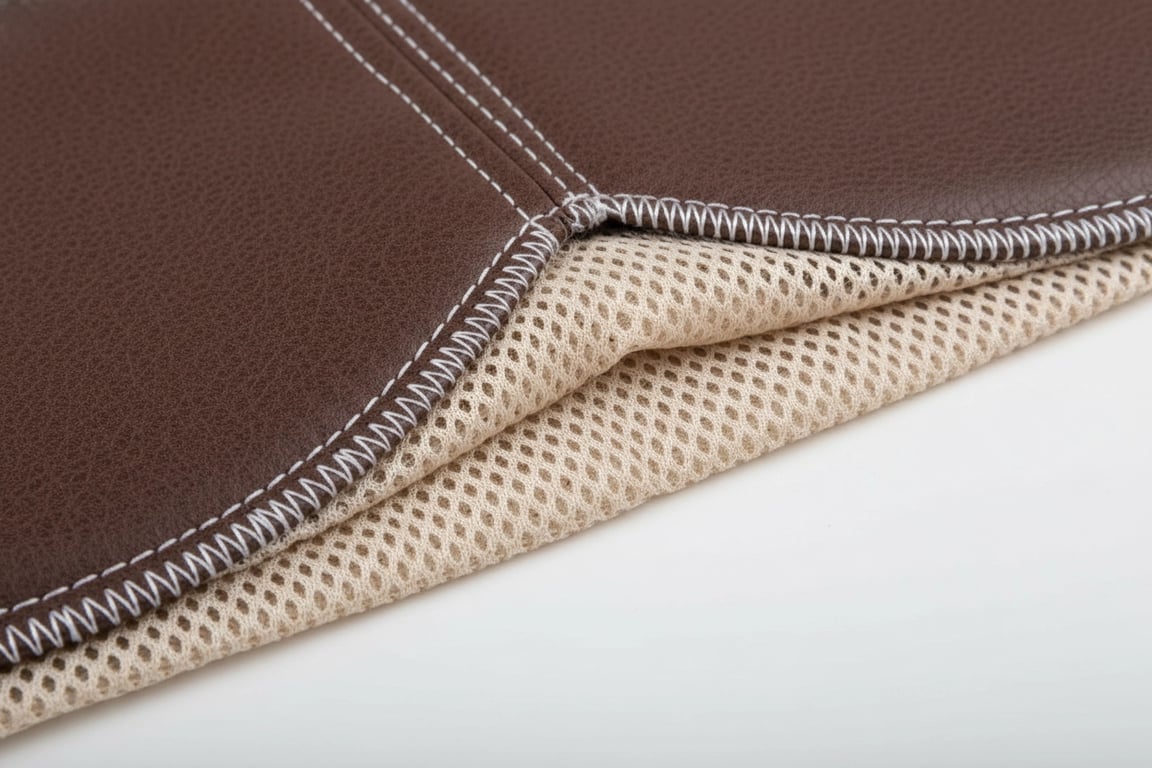 Double-layer seat fabric