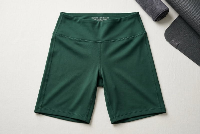 7 inch bermuda yoga shorts