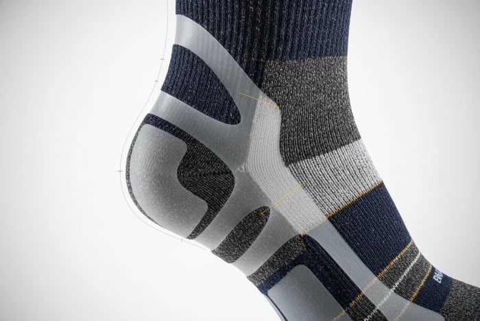 Achilles tendon elastic cushioning